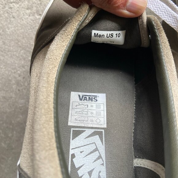 Vans off the Wall Skate Shoes Men's 10 Canvas Lace Up Low Top Sneakers - Picture 5 of 6